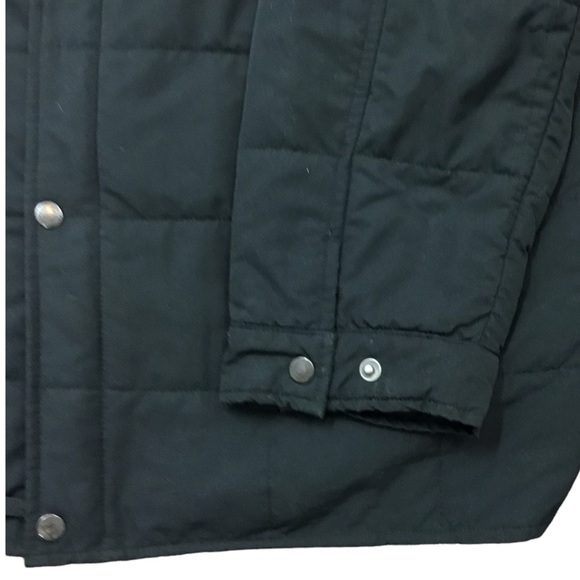 Polo Ralph Lauren Black Lightweight Quilted Jacket Medium Men's VTG 90's Rare - Picture 7 of 12